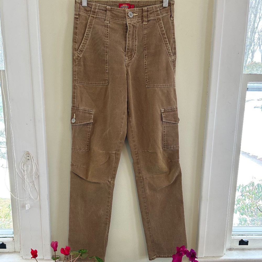 Dickies Khaki Twill, Workwear Cargo Pants